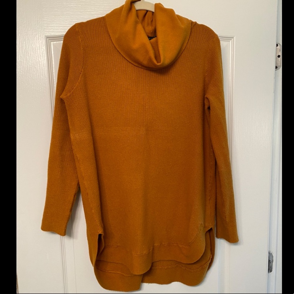 Orange sweater, size XL
